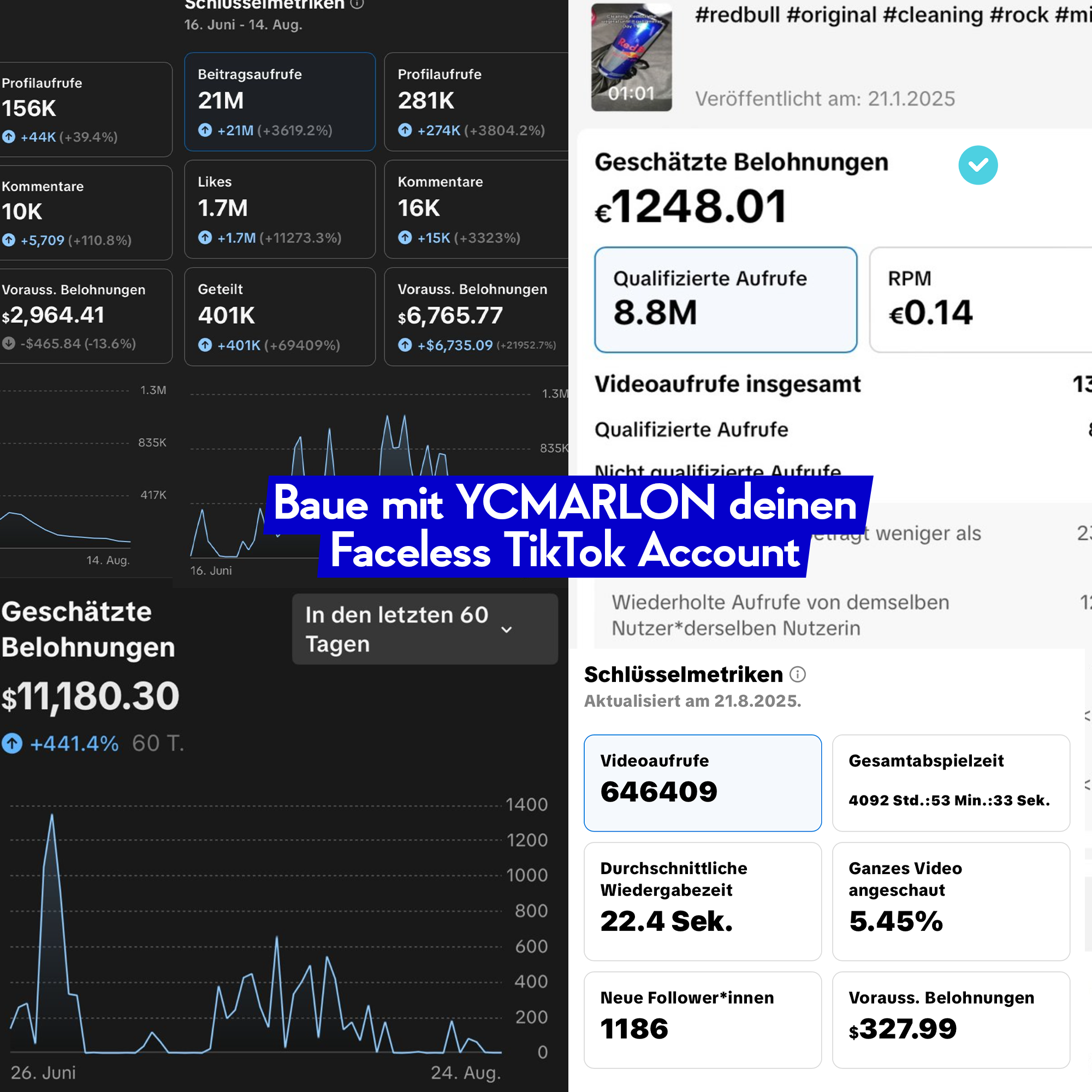 YCMARLON TikTok Anleitung 2026 💰